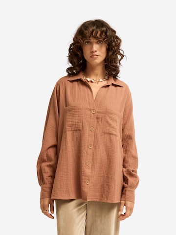 BILLABONG Blouse 'Swell' in Brown: front