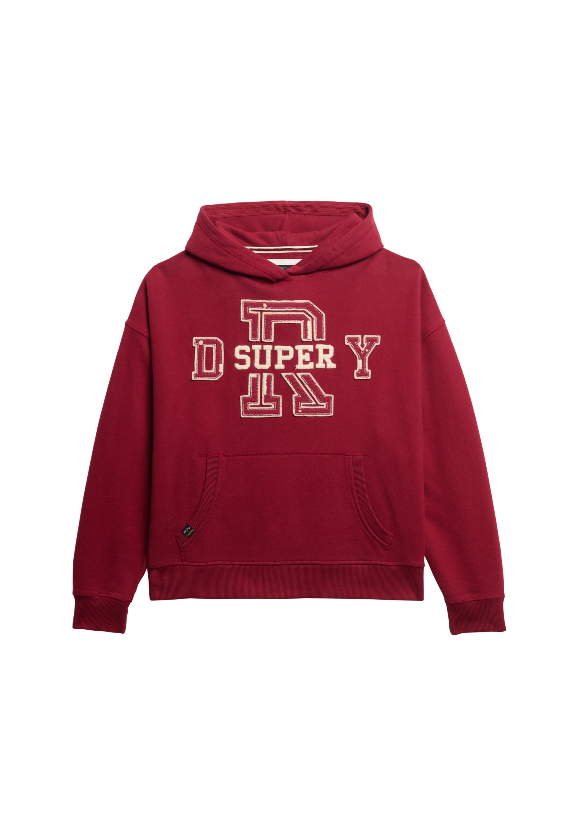 Superdry & Co Sweatshirt 'Essentials' in Rot: Vorderseite