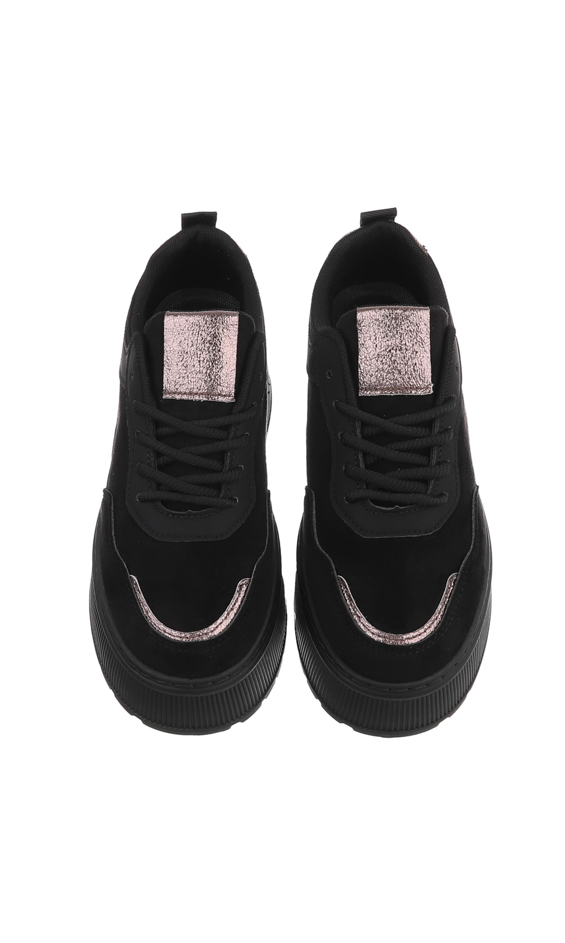 Ital-Design Sneaker in Schwarz