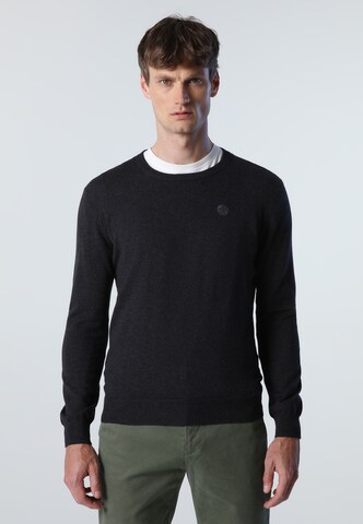 North Sails Sweater in Grey: front