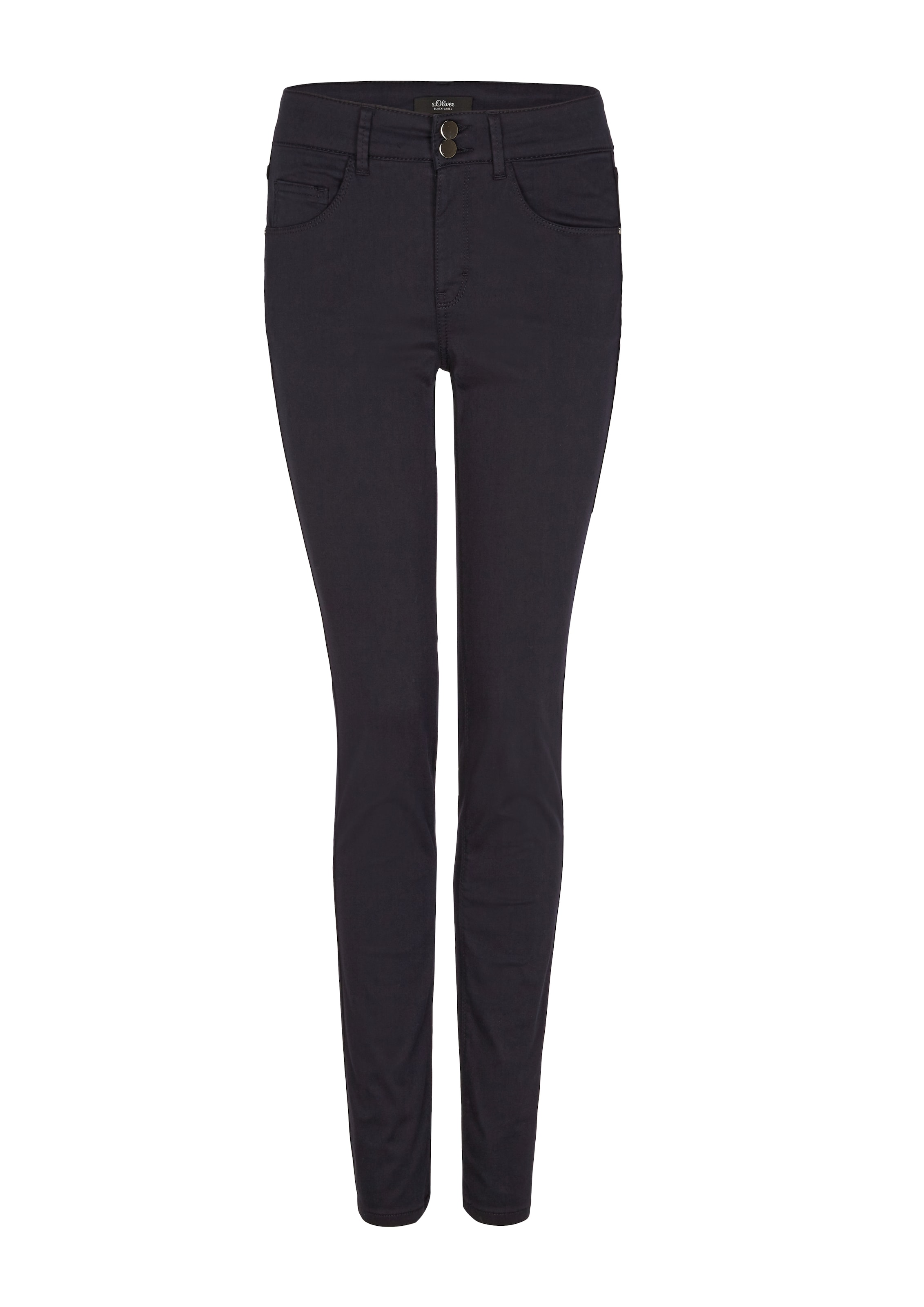 s.Oliver BLACK LABEL Slim fit Pants in Blue: front