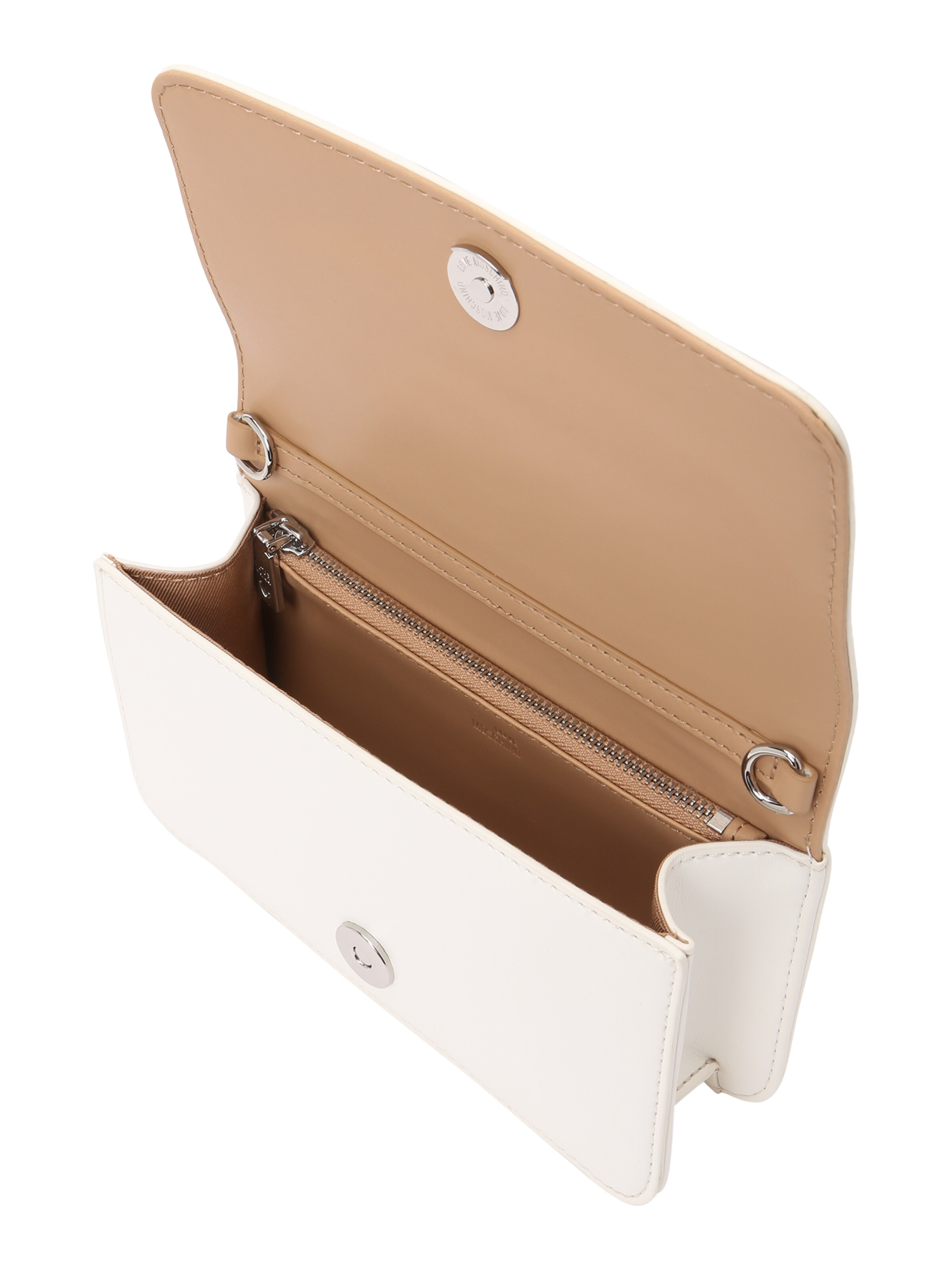 Love Moschino Чанта с презрамки в бяло