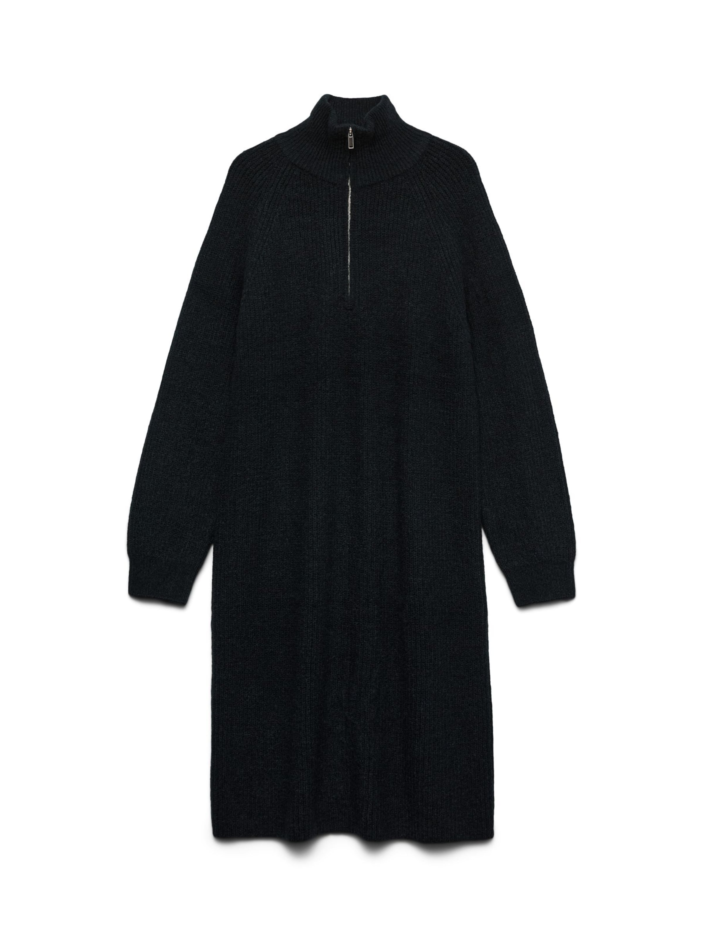 VERO MODA Kjole i sort: forside