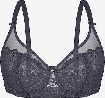 Soutien-gorge 'BEAUTIFUL TIME' sassa en noir : devant