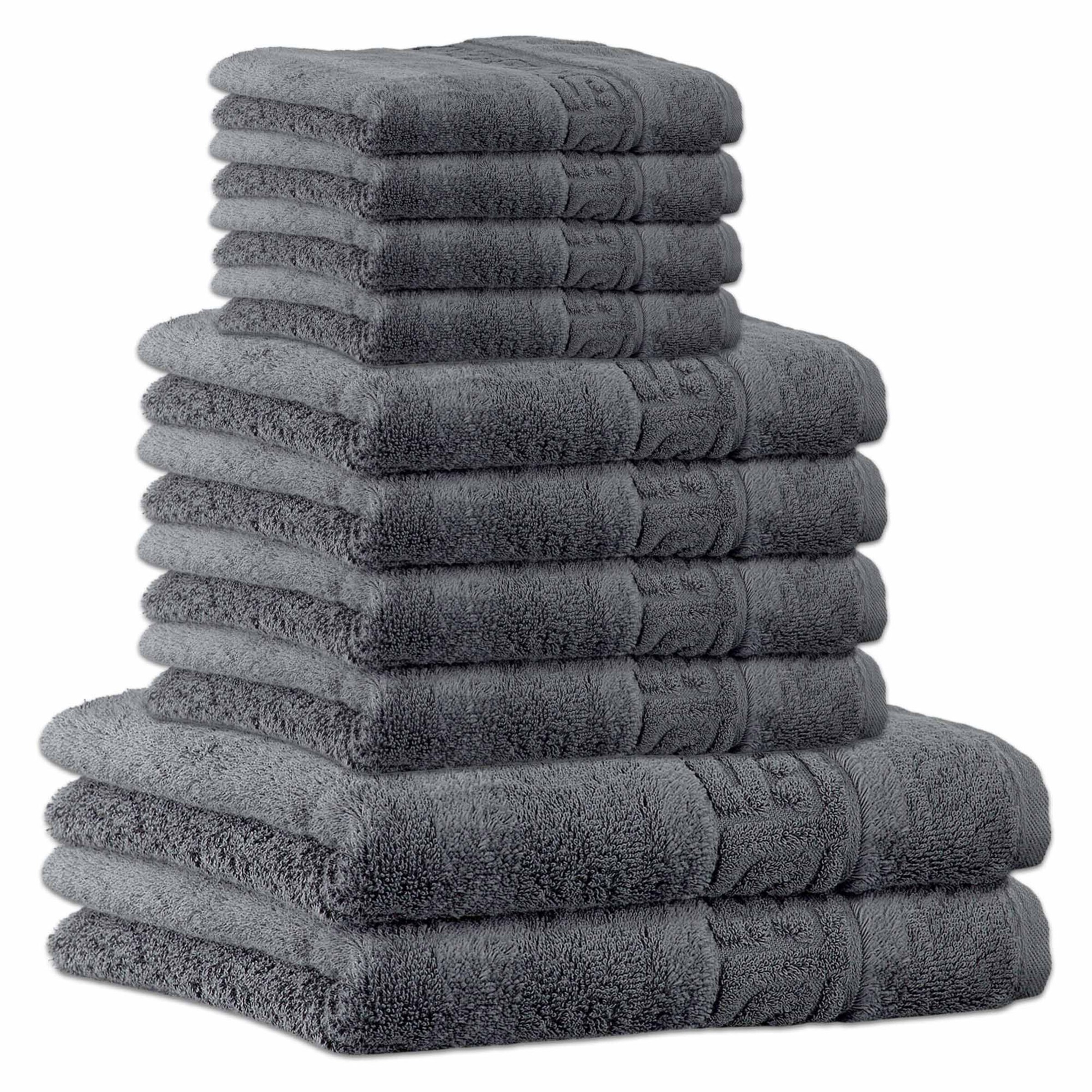 Cawö Towel in Grey: front