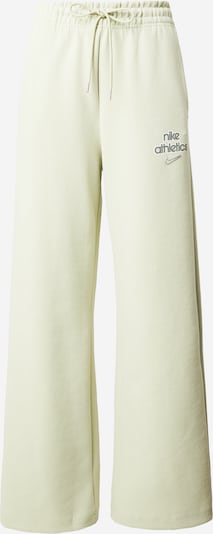 Kelnės 'PHNX FLC' iš Nike Sportswear, spalva – tamsiai žalia / pastelinė žalia / balta, Prekių apžvalga