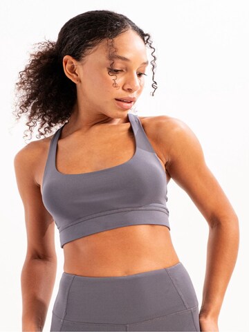 Justever Bustier Sport-BH in Grau