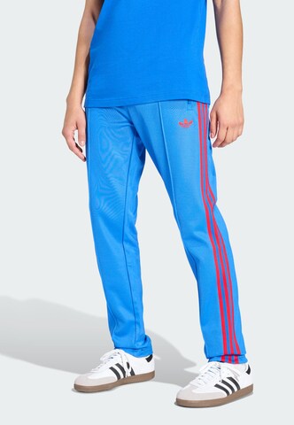 ADIDAS ORIGINALS Slimfit Sportbroek in Blauw: voorkant