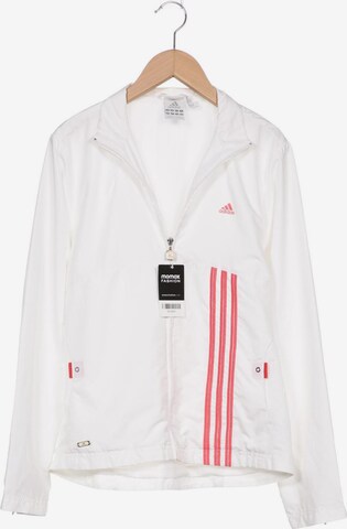 ADIDAS PERFORMANCE Jacke M in Weiß: predná strana