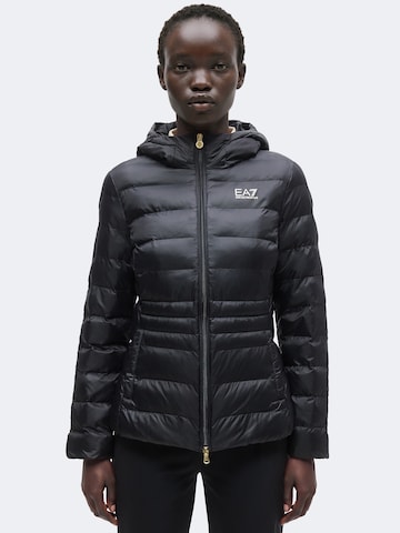 EA7 Emporio Armani Átmeneti dzseki - fekete: elől