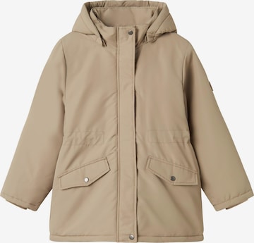 NAME IT Outdoor jacket in Brown: front