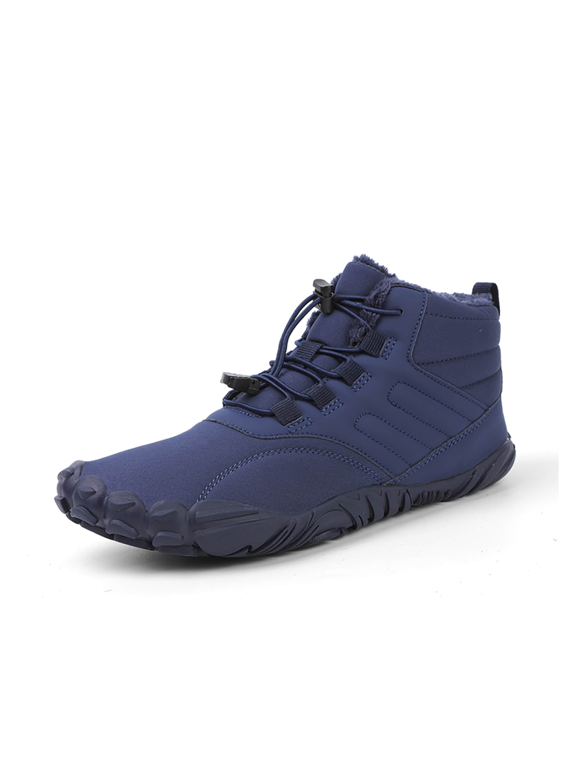 DOTALES Schnürstiefel 'DOTALES - TrekStep Barfußschuhe'‌‌‌‌‌‌‌ in Blau: Vorderseite
