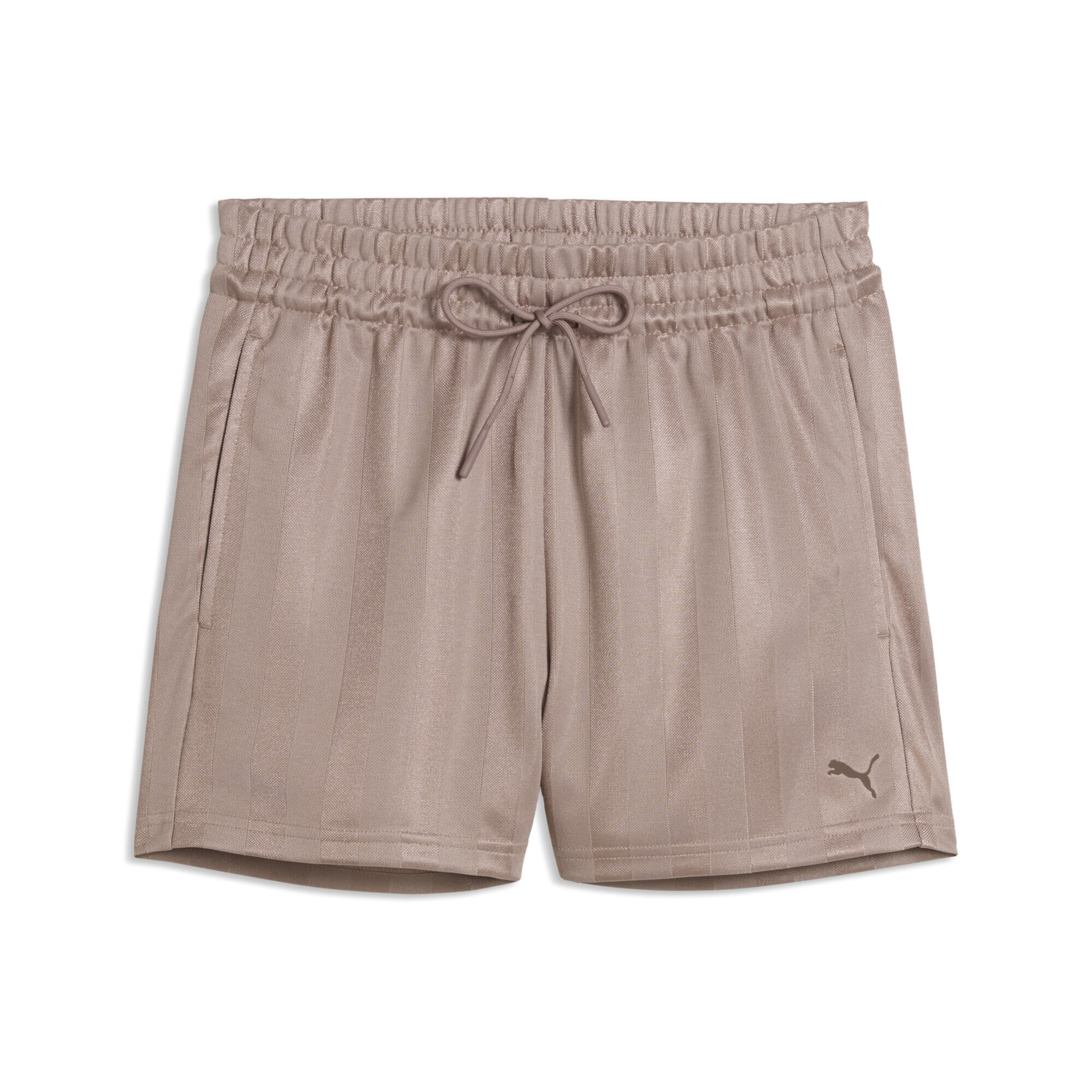 PUMA Regular Sportbroek in Beige: voorkant