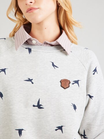 naketano Sweatshirt 'Krokettenhorst' in Grijs