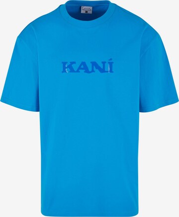 Maglietta 'Splash Retro Tee' di Karl Kani in blu: frontale