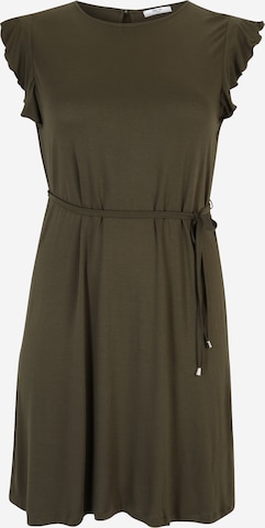 ABOUT YOU Curvy Dress 'Justine' in Green: front