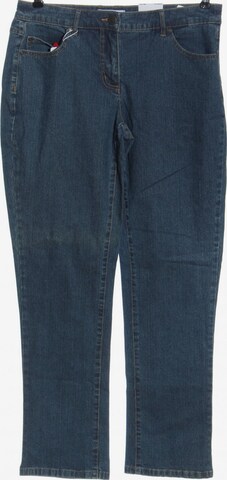 SHEEGO Straight-Leg Jeans in 32-33 in Blue: front