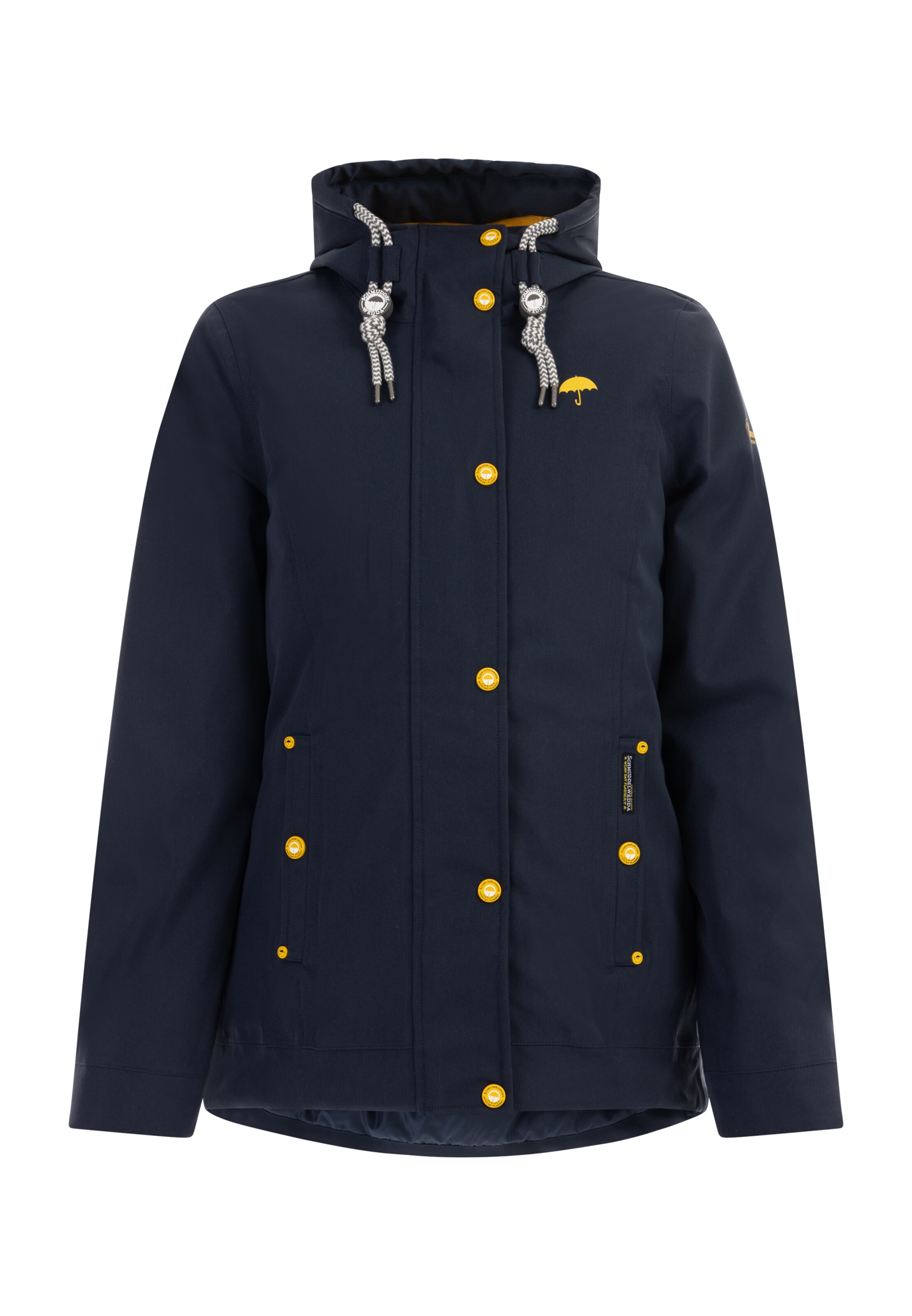 Giacca funzionale di Schmuddelwedda in blu: frontale