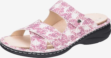 Finn Comfort Pantolette 'MELROSE' in Pink: Vorderseite