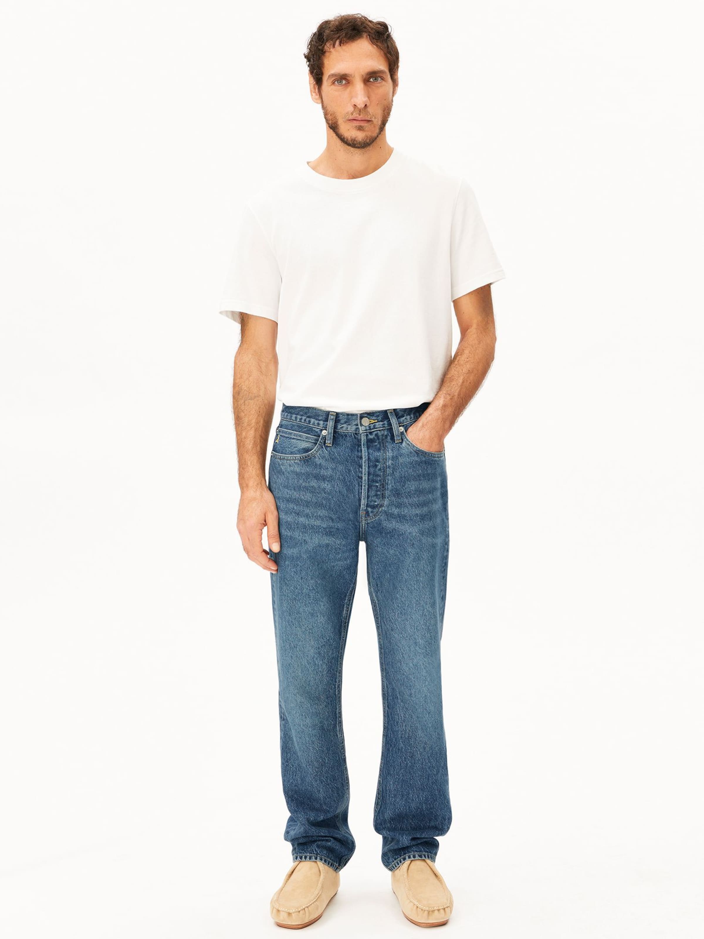 ARMEDANGELS Regular Jeans in Blauw