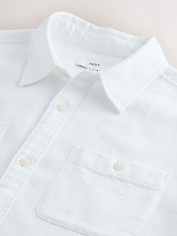 Coupe regular Chemise Next en blanc