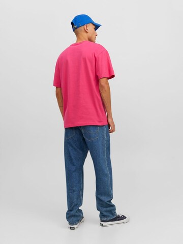 JACK & JONES Shirt 'Vesterbro' in Roze