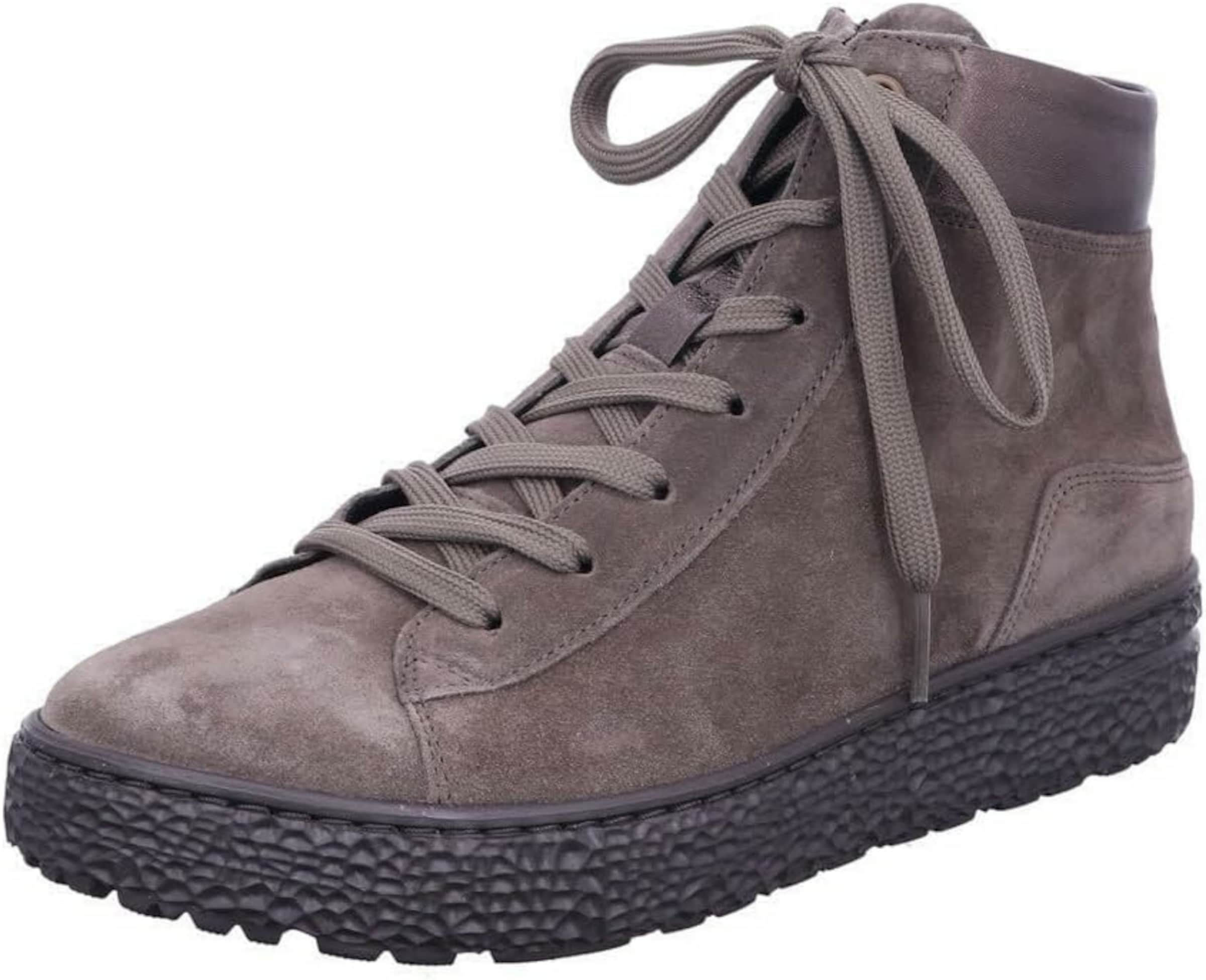 Hartjes Lace-Up Boots in Brown: front