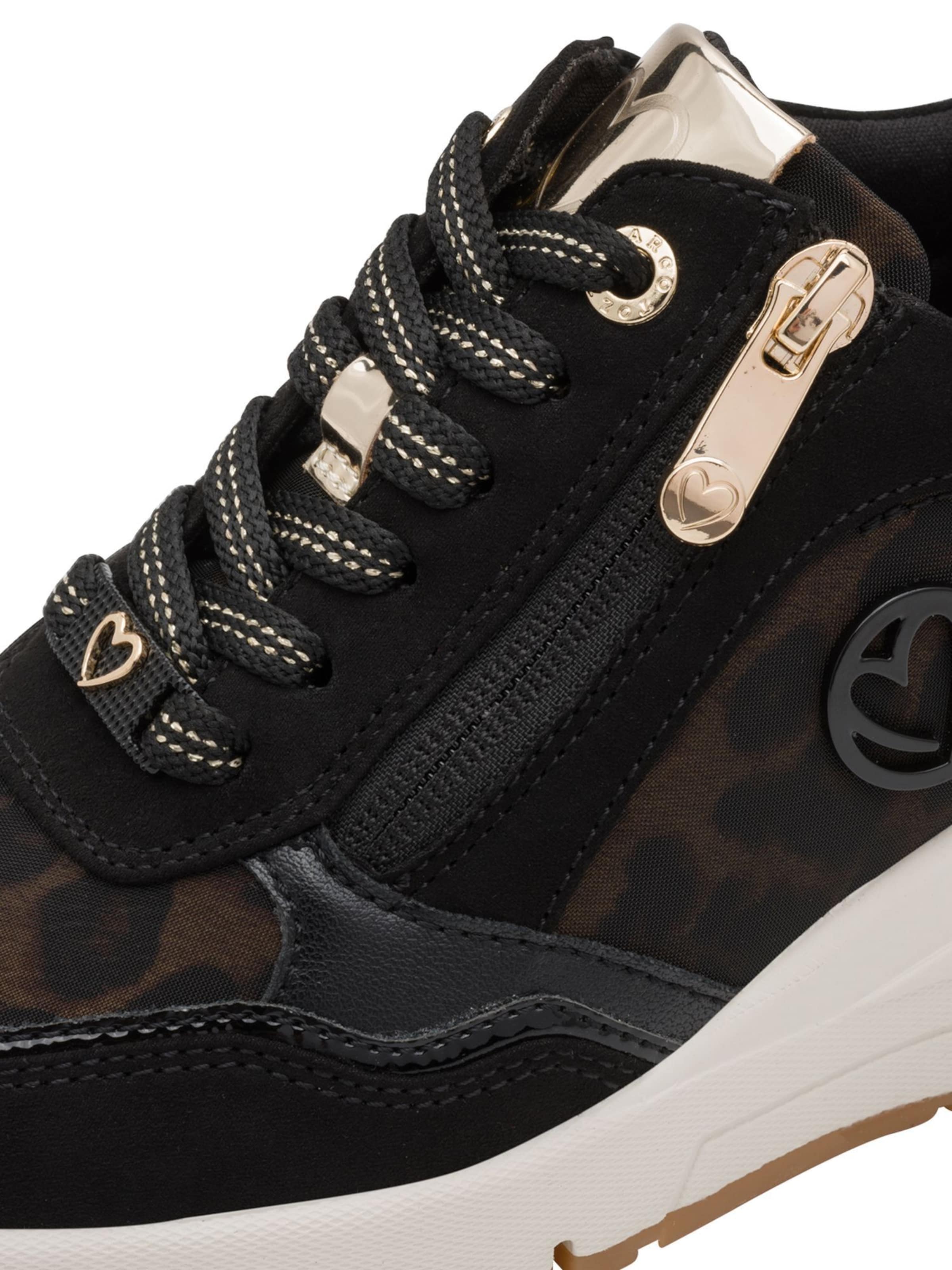 MARCO TOZZI Sneakers laag in Zwart