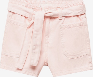 MANGO KIDS regular Jeans 'RUTH' i pink: forside