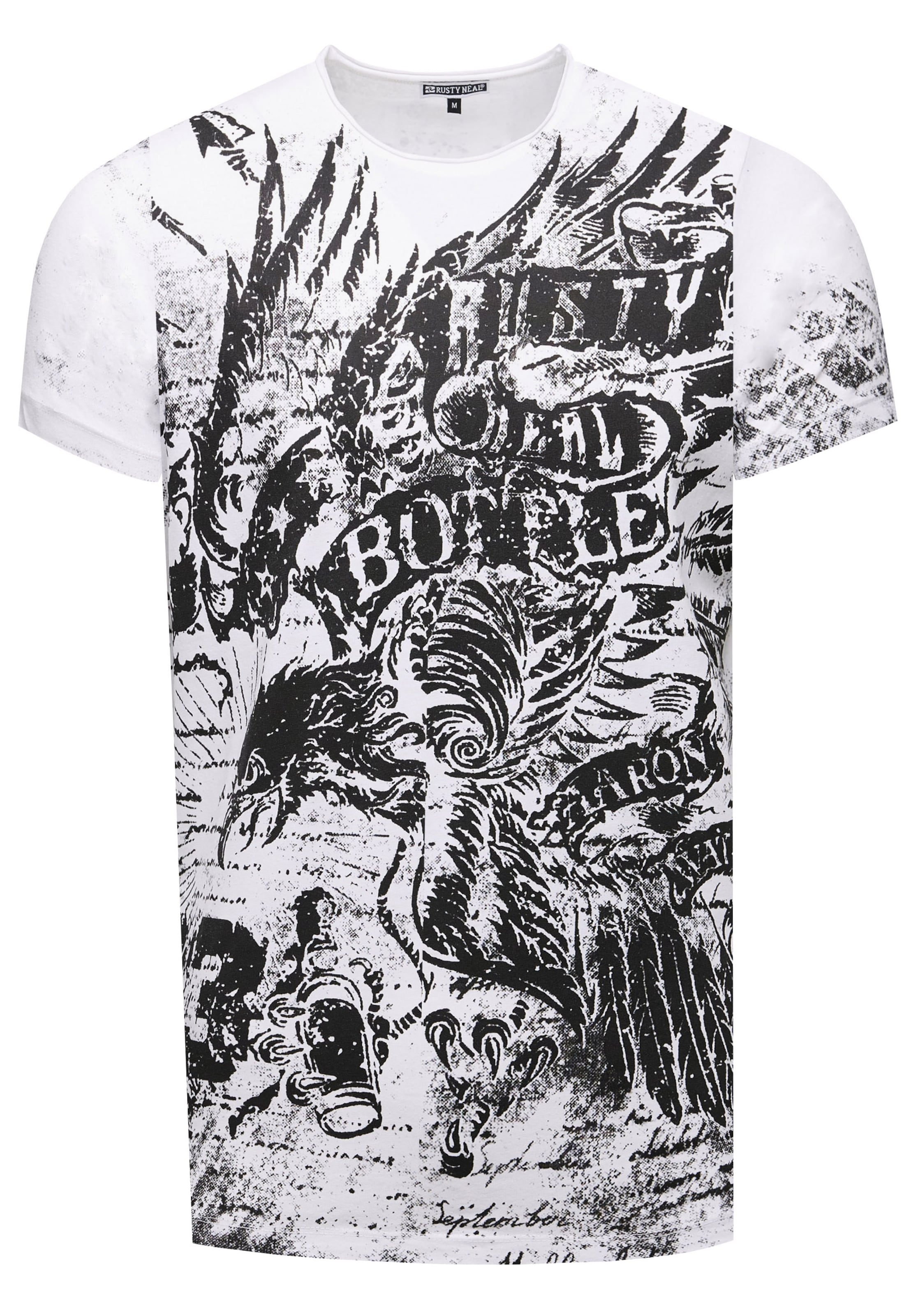 Rusty Neal T-Shirt in Weiß: Vorderseite