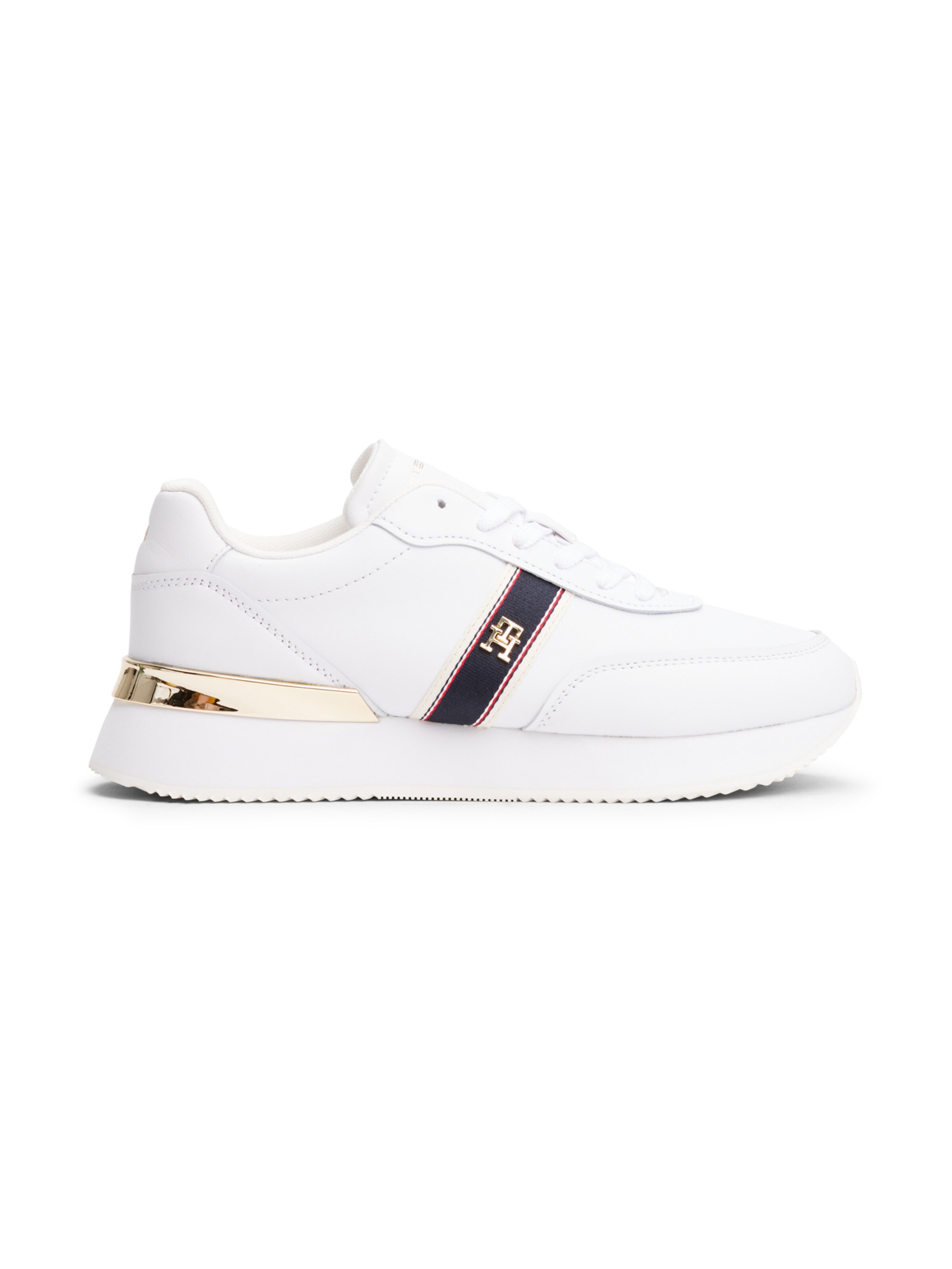 TOMMY HILFIGER Nizke superge | bela barva