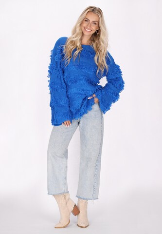 Pull-over IZIA en bleu