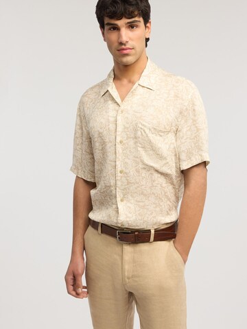 Regular fit Camicia di Trussardi in beige