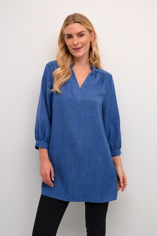 Tunica 'Ellen' di Kaffe in blu: frontale
