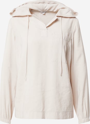 comma casual identity Blouse in Beige: voorkant
