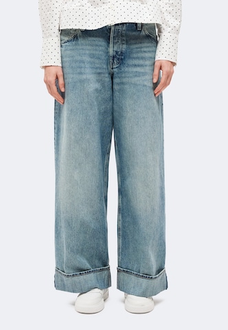 Wide Leg Jean 'Roxx' G-STAR en bleu : devant
