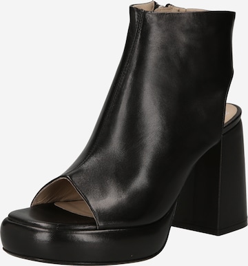 BRONX Ankle Boots 'Ginn-Y' in Black: front