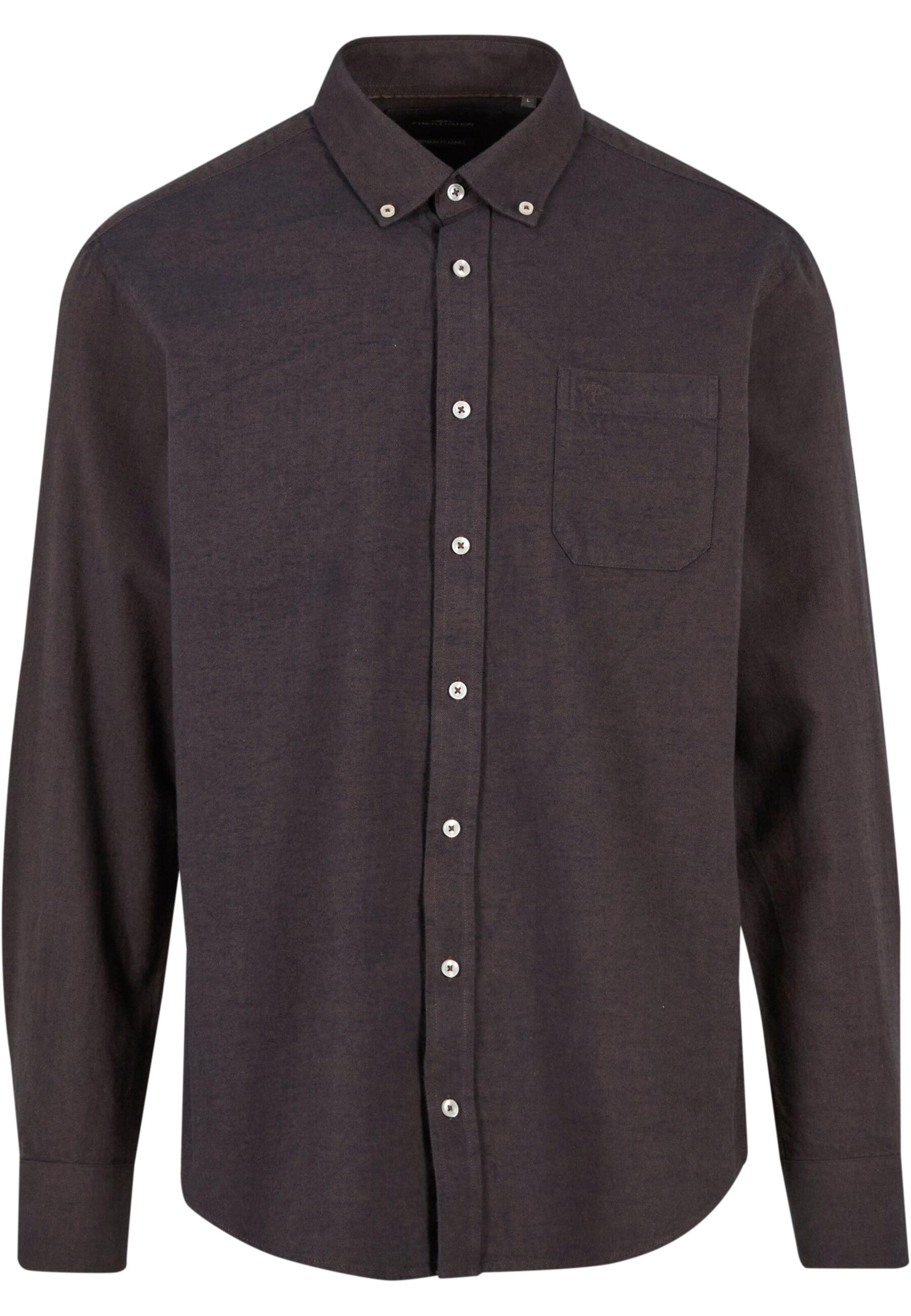 FYNCH-HATTON Camisa en XXXL en marrón oscuro, Vista del producto