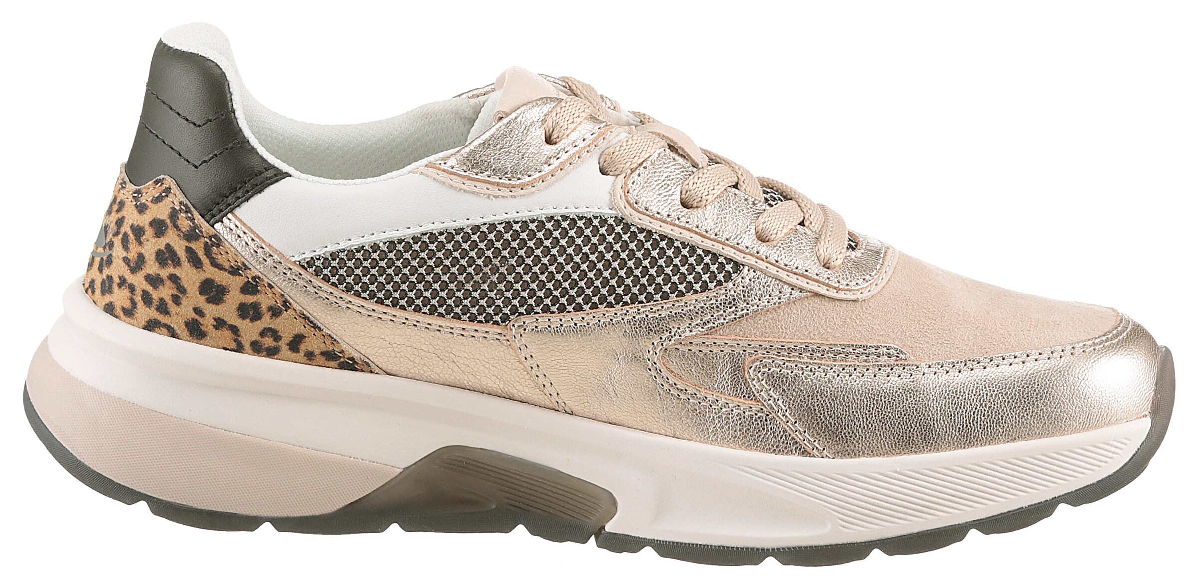 Gabor Rollingsoft Sneaker in Beige