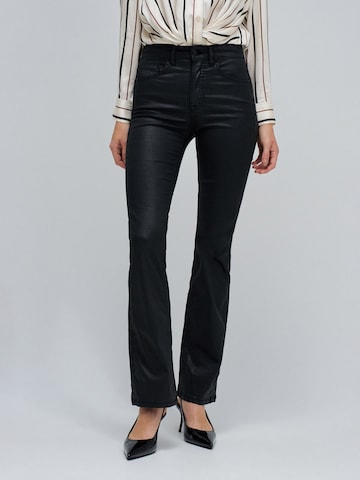 Skinny Jean Salsa Jeans en noir : devant