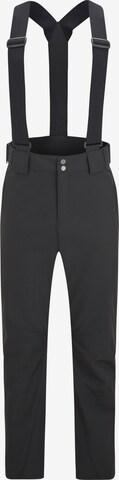 ZIENER Regular Workout Pants 'TAGA' in Black: front
