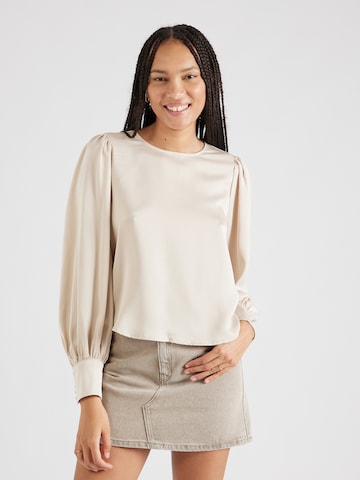 ONLY Blouse 'JOVANA' in Beige: voorkant