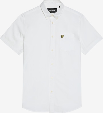 Coupe regular Chemise Lyle & Scott en blanc : devant
