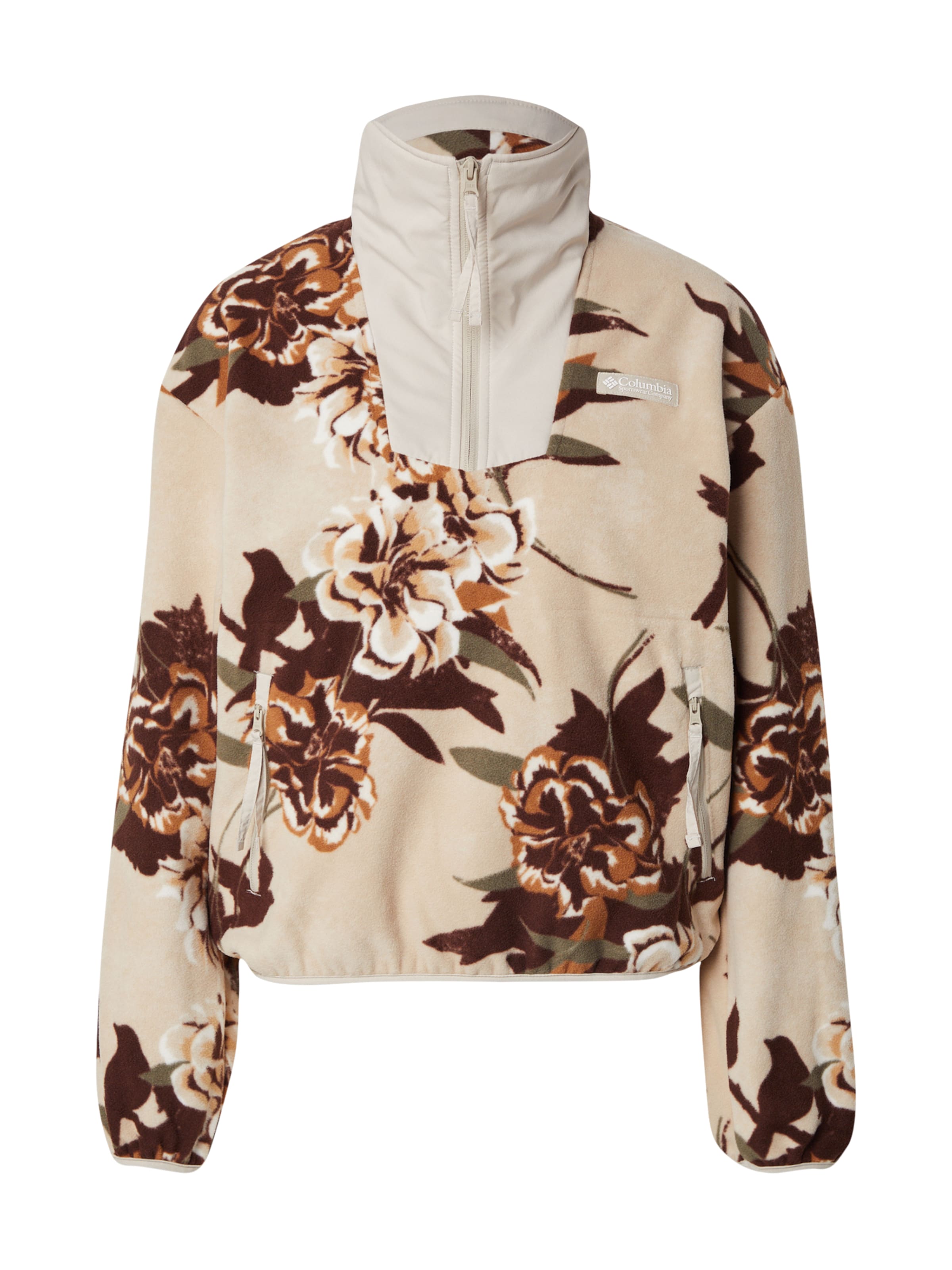COLUMBIA Спортивная кофта 'Sequoia Grove' в Коричневый: спереди