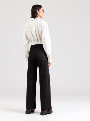 ONLY Wide leg Τζιν 'ONLANN-MADISON' σε μαύρο