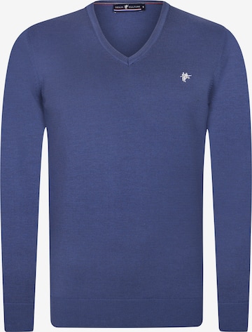 DENIM CULTURE Sweater 'GABRIELLA' in Blue: front