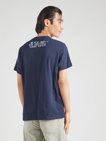 CAMP DAVID Shirt in Blauw