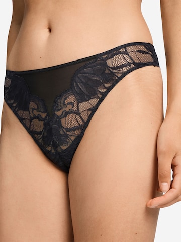 Hanro String ' Lysia ' in Zwart