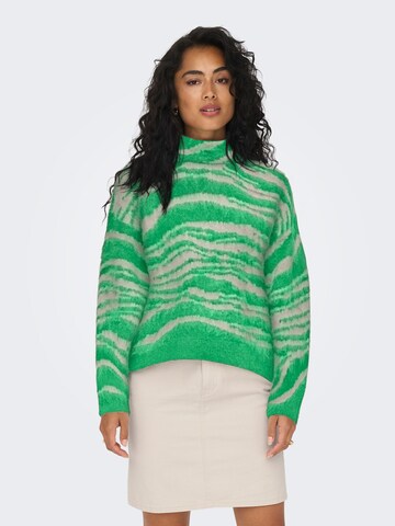 ONLY Pullover 'WILD' i grøn