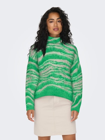 ONLY - Pullover 'WILD' em verde